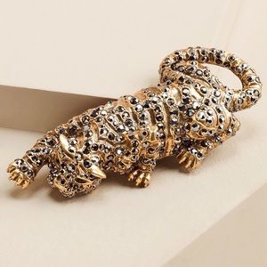 New Chico’s Vintage-Look Leopard Pin